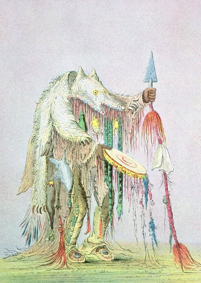 Blackfoot Medicine Man by George Catlin